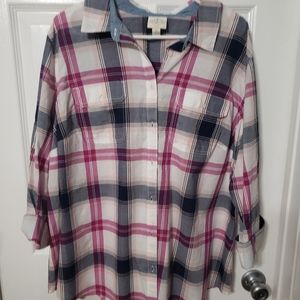 St. John's Bay Plaid Shirt